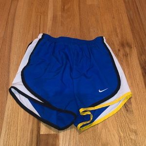 royal blue nike running shorts